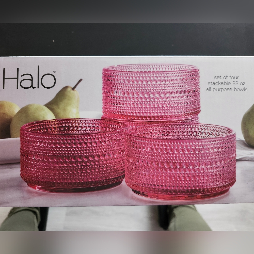 Halo 4 Pc Set 22oz Stackable Bowls NIB